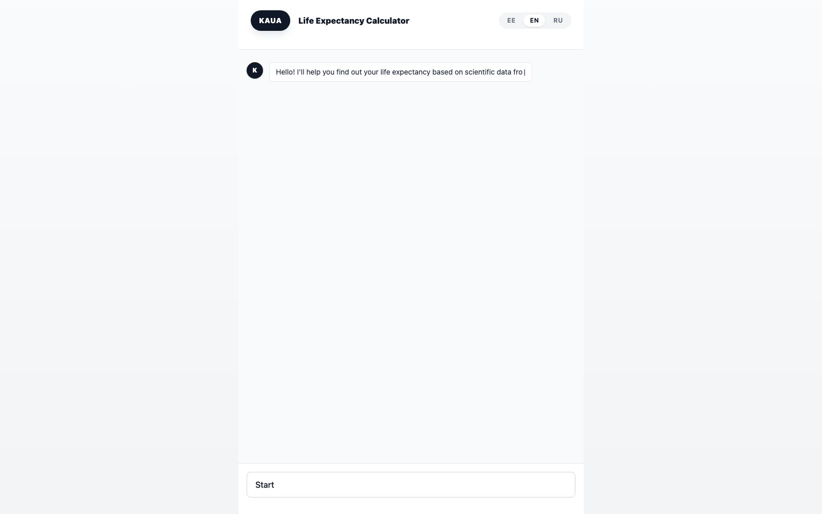 kaua.ee screenshot